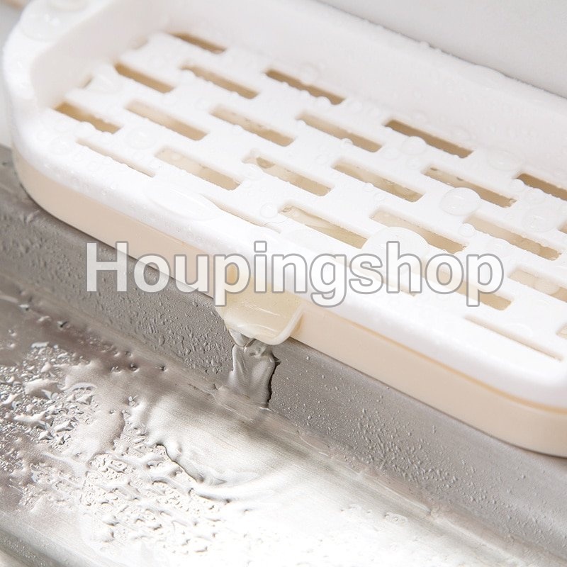Giá Đỡ Đựng Mút Rửa Chén / Xà Phòng Ráo Nước Tiện Dụng Cho Nhà Bếp