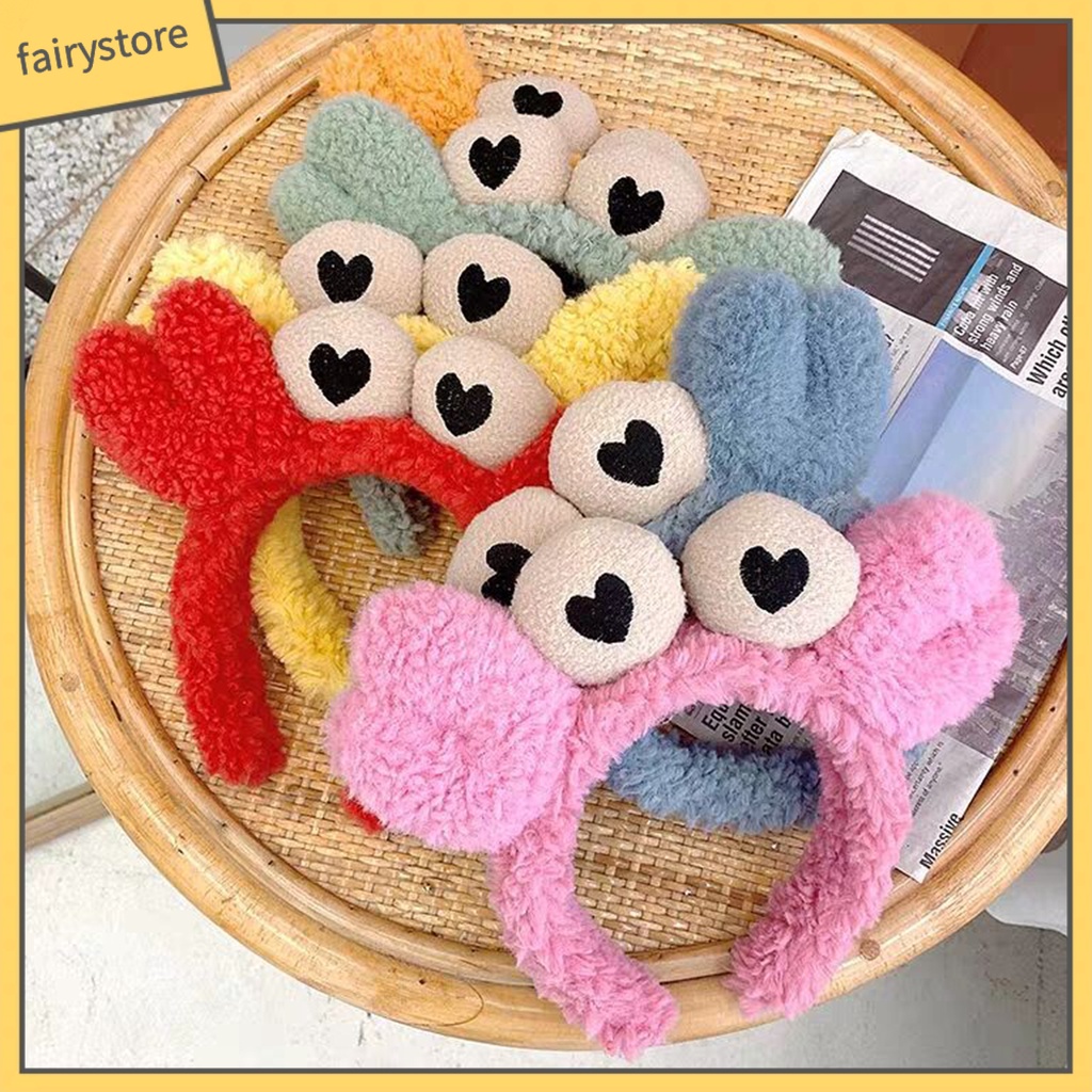 Băng Đô Cài Tóc Hình Cua Hoạt Hình Dễ Thương Cho Nữ