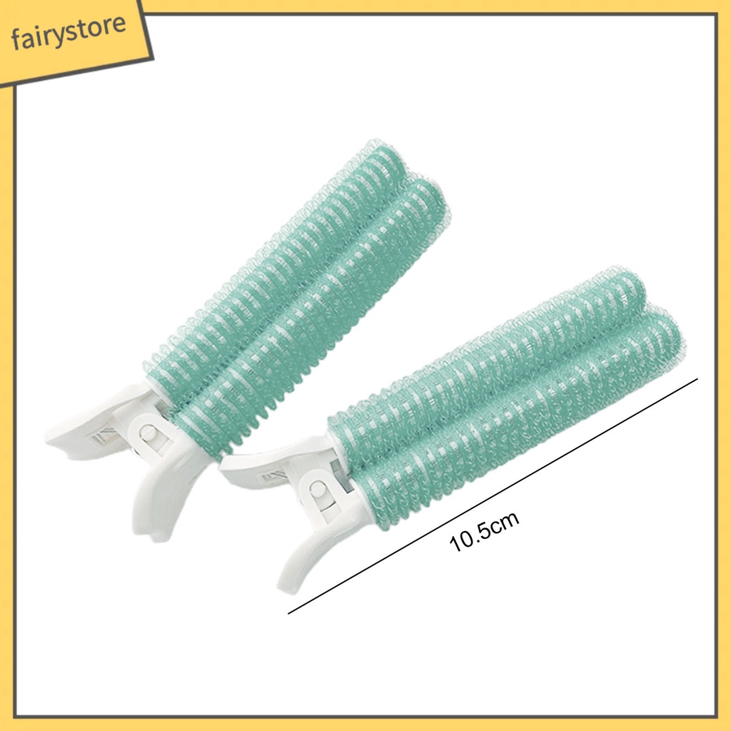 Bộ 2 Kẹp Tóc Không Dùng Nhiệt Không Để Lại Dấu Vết Tạo Kiểu Tóc DIY