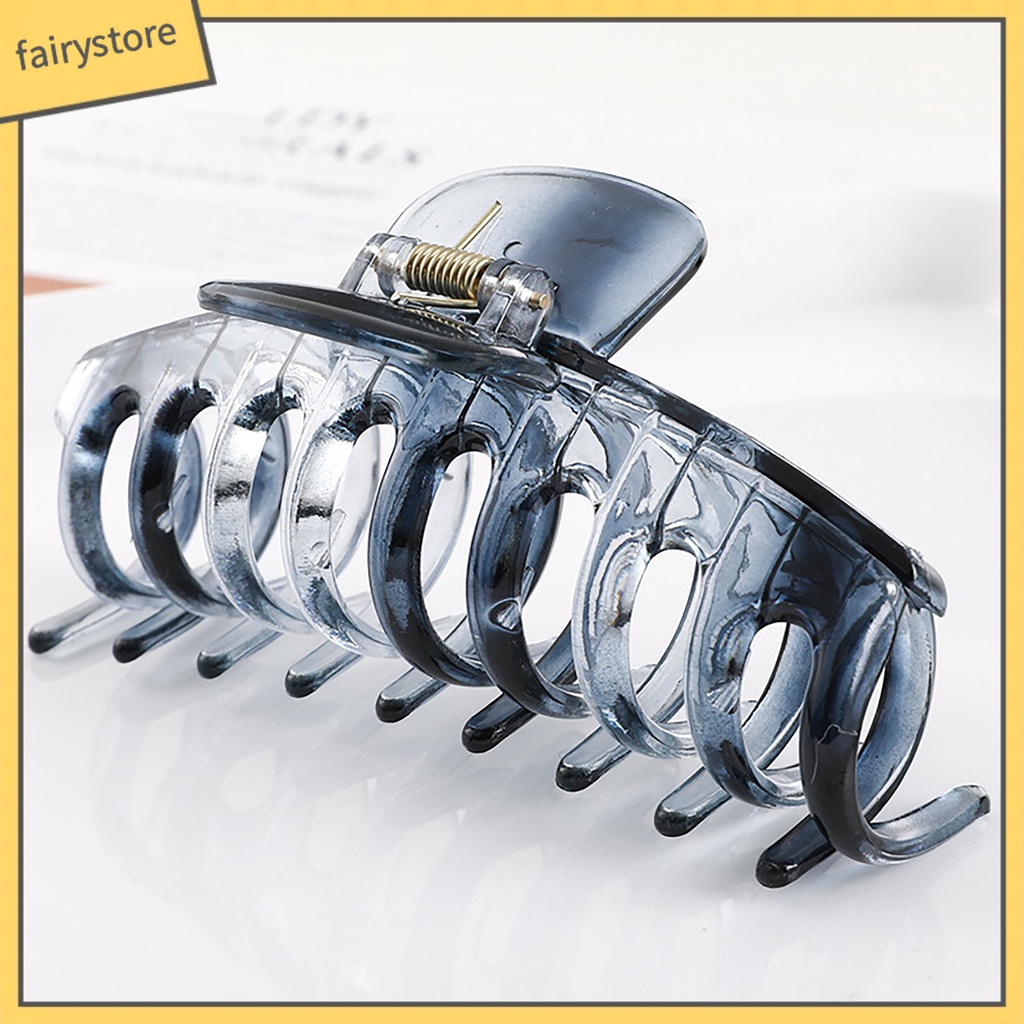 Kẹp Tóc Càng Cua Trong Suốt Gọn Nhẹ Tiện Dụng Cho Nữ