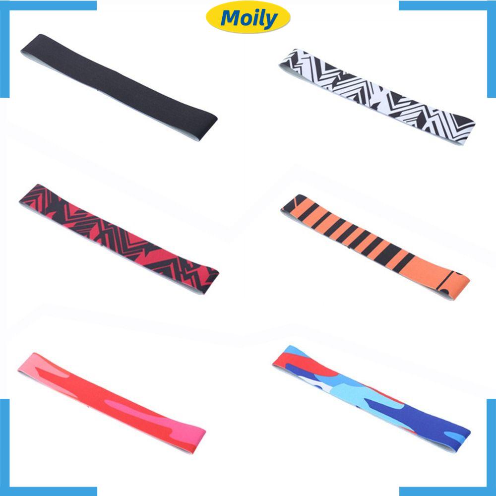 MOILYVN Băng Đô Thể Thao Co Giãn Thấm Hút Mồ Hôi In Họa Tiết Kẻ Sọc