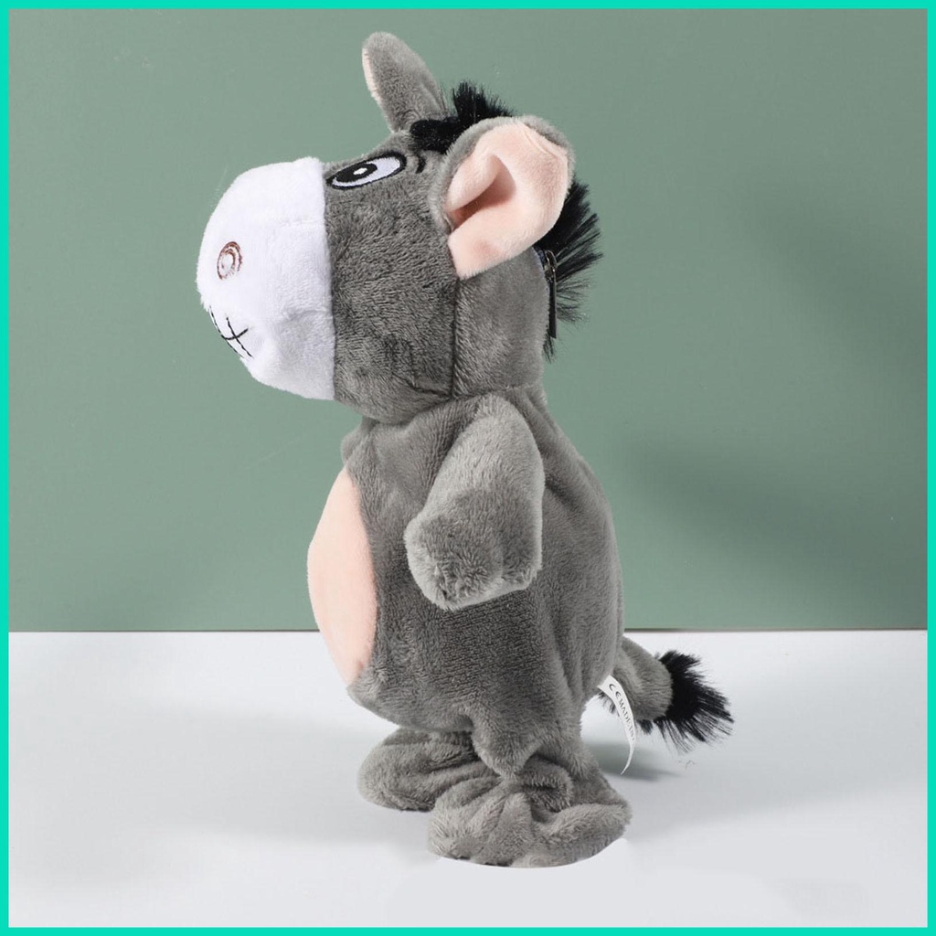 Chú Lừa Nhồi Bông Biết Nói Dễ Thương Cho Bé