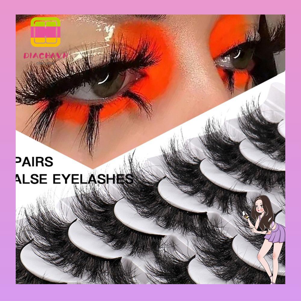Lông Mi Giả 8D Dày Và Dài Tự Nhiên Cho Nữ