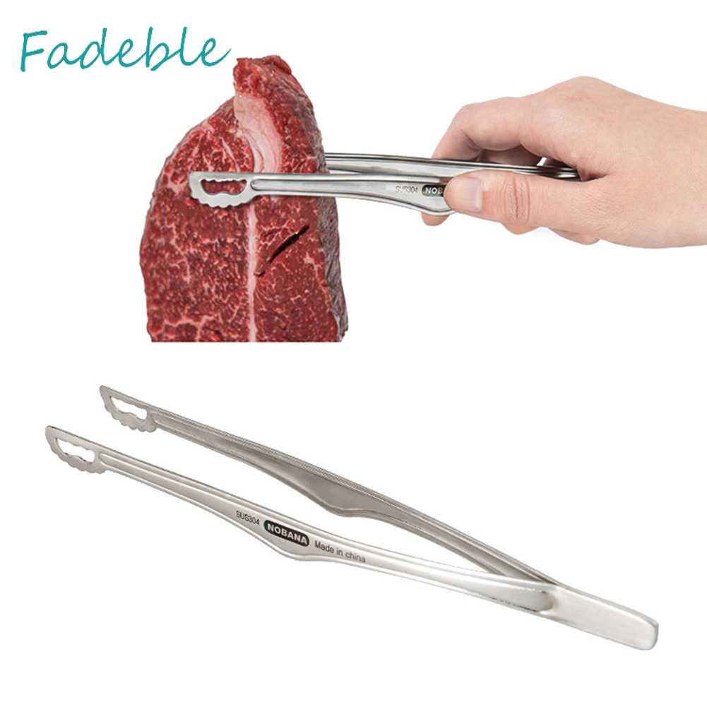 Kẹp Gắp Thức Ăn Bằng Thép Không Gỉ Cách Nhiệt Có Thể Tái Sử Dụng Cho Tiệc Nướng