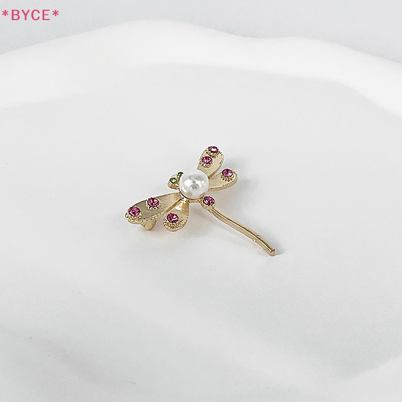 Ghim Cài Áo Hình Chuồn Chuồn Đính Đá Zircon Phong Cách Vintage Cho Nữ Mới