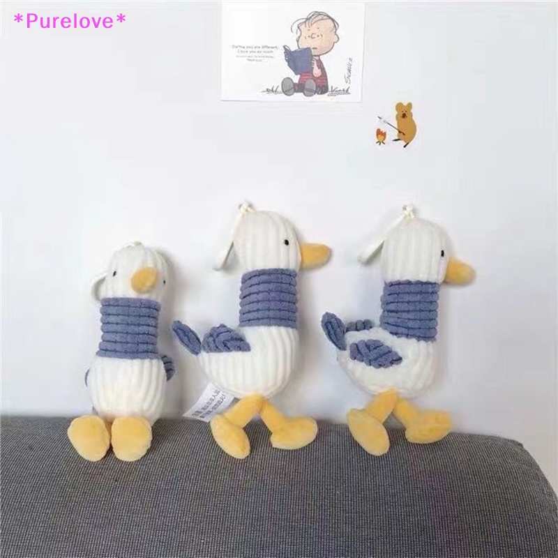 Móc Khóa Hình Chú Vịt Nhồi Bông Đáng Yêu Dành Cho Bé Gái Mới