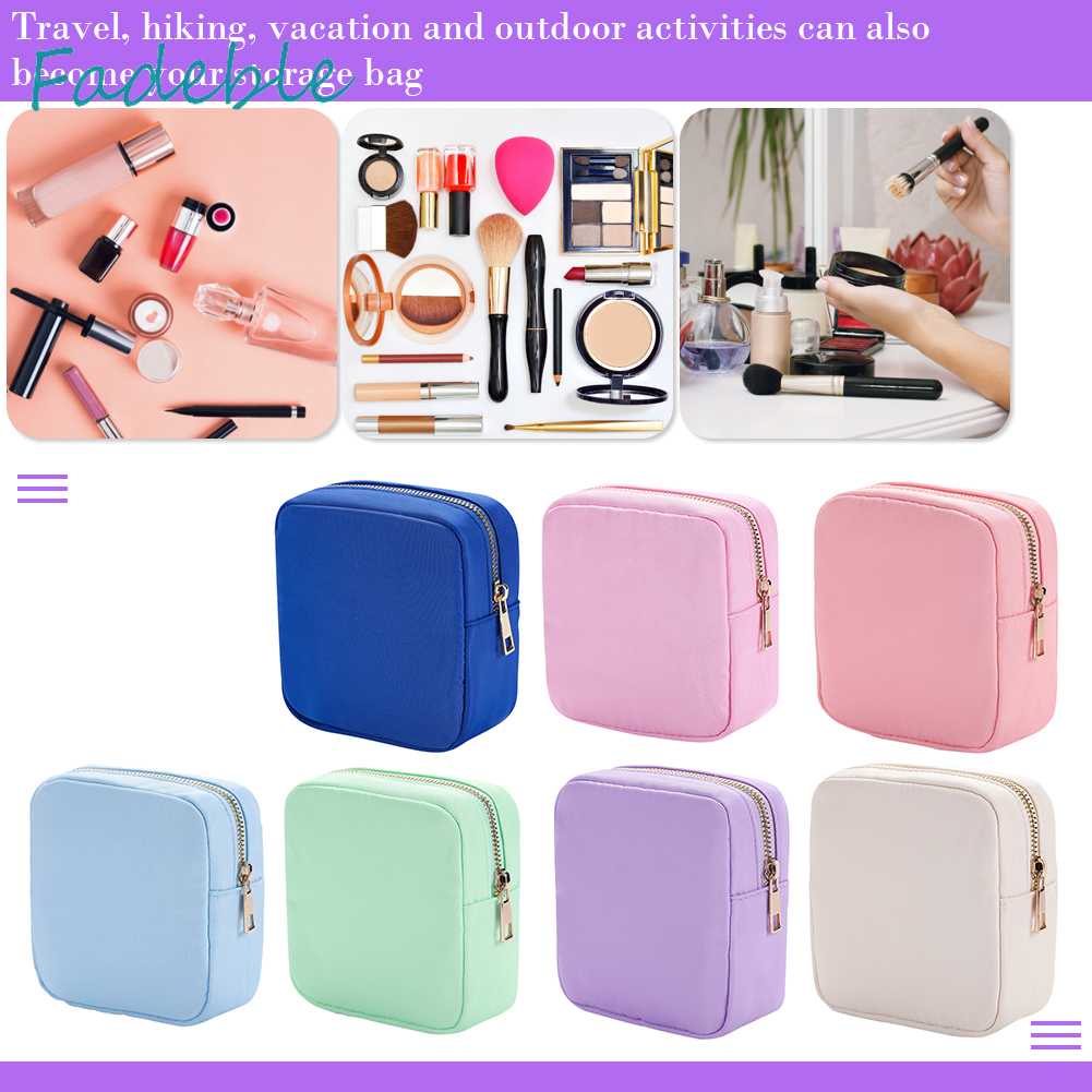 Túi Đựng Tiền Xu Màu Sắc Xinh Xắn Chống Thấm Nước Tiện Dụng Mang Theo Du Lịch