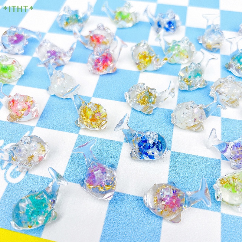 Bộ 2 Cá Chép Mini Phát Sáng Dùng Trang Trí Xe Hơi Mới