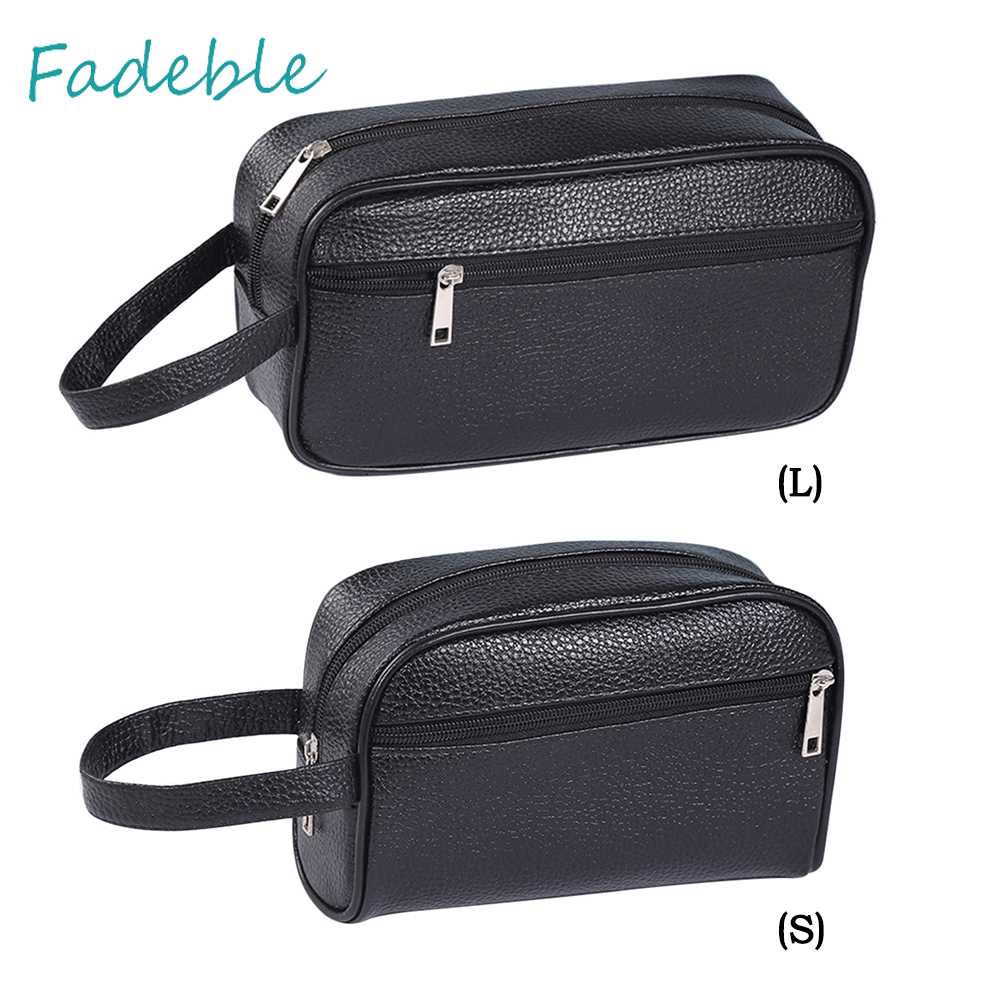 Ví Nam Nữ Da PU Màu Trơn Thời Trang