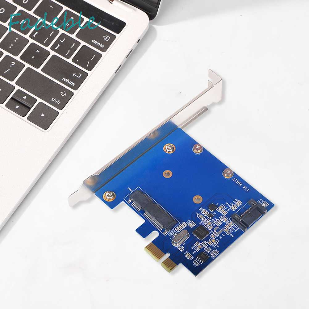 Card Mở Rộng PCI-E X1 Sang MSATA SSD SATA 3.0 6Gbps PCIe SATA