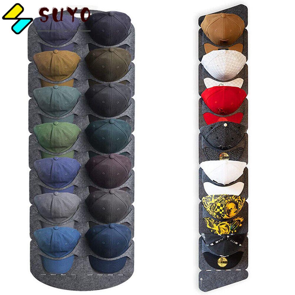 Giá Đỡ Trưng Bày Mũ Lưỡi Trai Gắn Tường Tiện Dụng