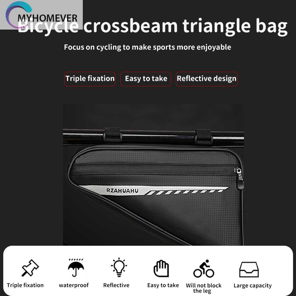 Túi Đựng Đồ Treo Khung Xe Đạp Trọng Lượng Nhẹ Tiện Dụng