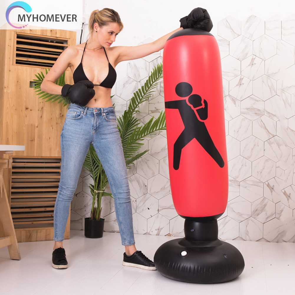 Túi Cát Bơm Hơi Luyện Tập Boxing Giảm Căng Thẳng