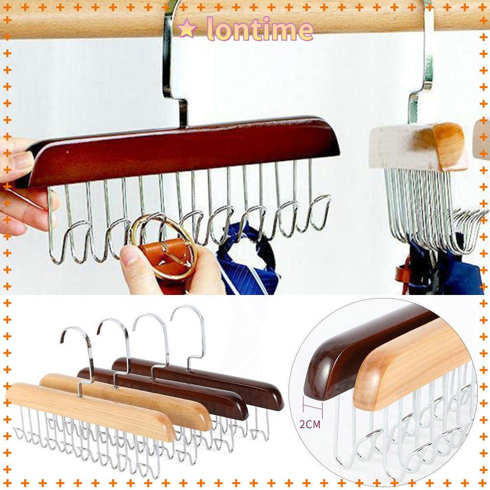 12 Móc Treo Quần Áo Bằng Chất Liệu Bền Tiết Kiệm Không Gian