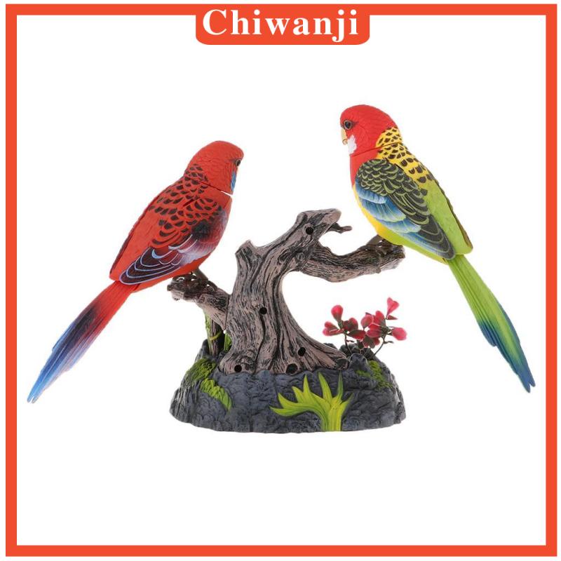 [Chiwanji] Bộ Phận Hát Bằng Giọng Nói Phát Ra Tiếng Kêu Khi Hát Chim Vẹt Với Âm Thanh Thật Và Chuyển Động
