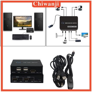 Bộ Chia 2 Cổng USB KVM Kèm 2 Cổng USB 2.0 2 PC