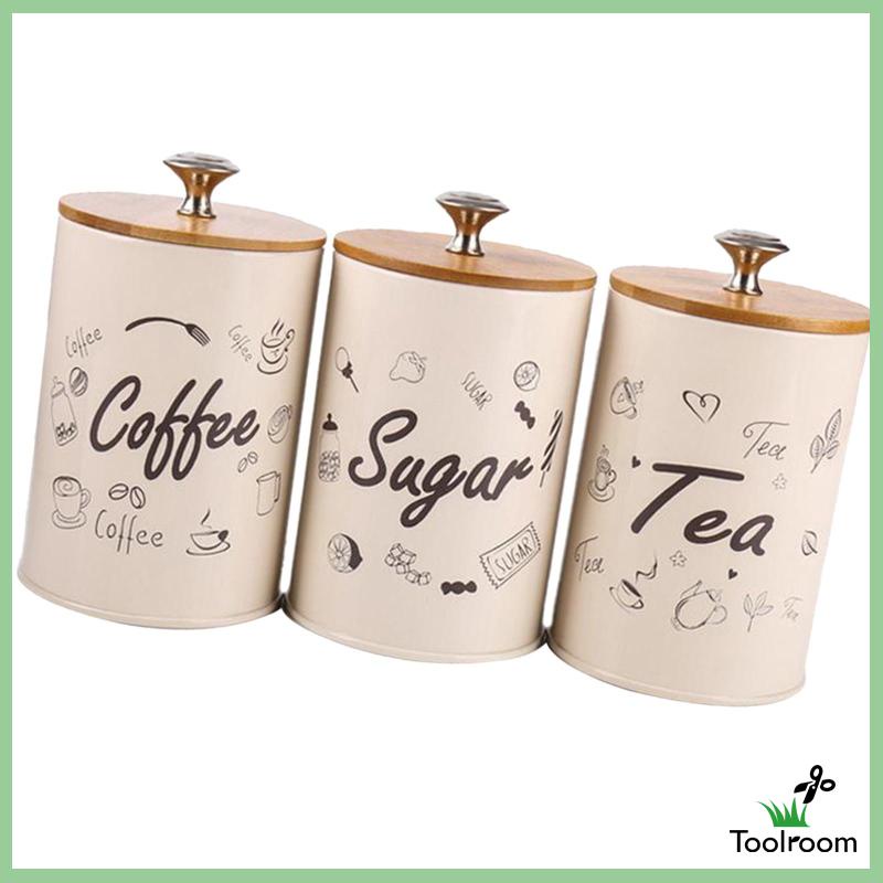 Bộ 3 Hộp Thiếc Đựng Kẹo Có Nắp Đậy Tiện Dụng