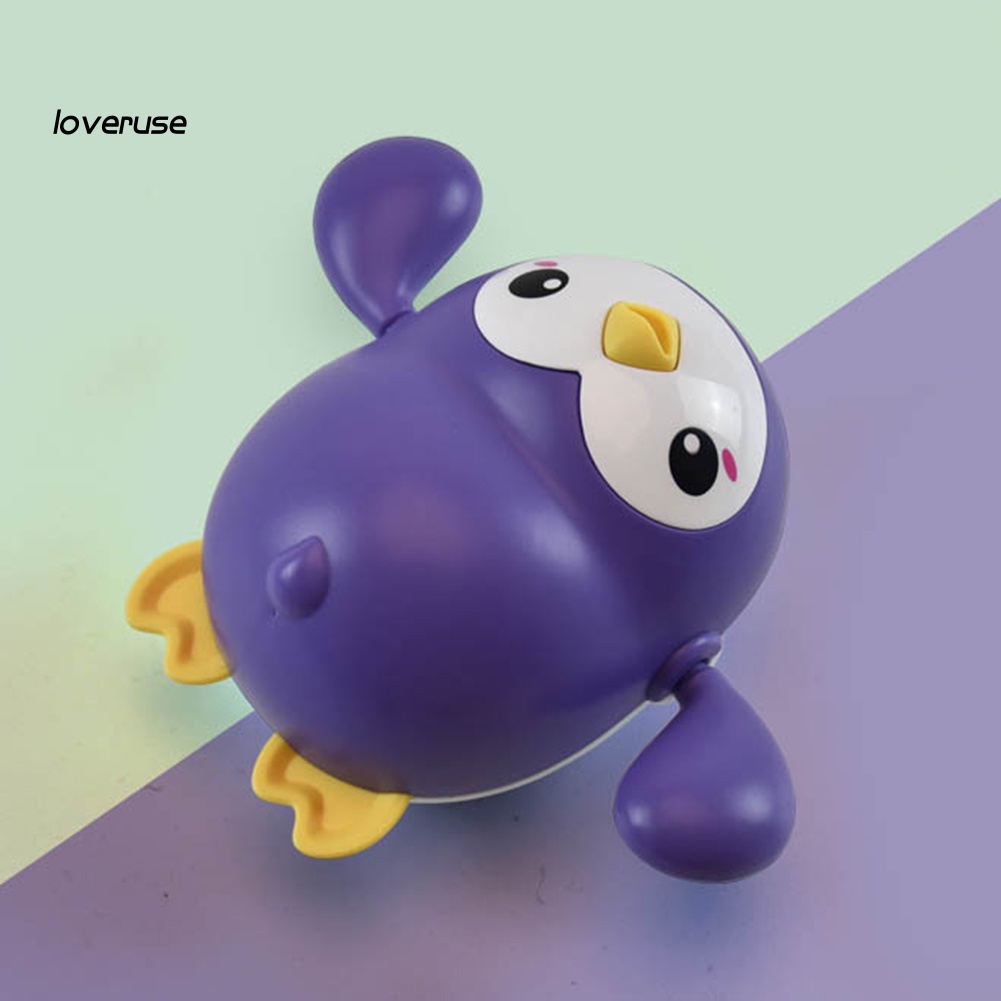 Đồ Chơi Nhà Tắm Hình Chim Cánh Cụt Lên Dây Cót Dễ Thương Cho Bé