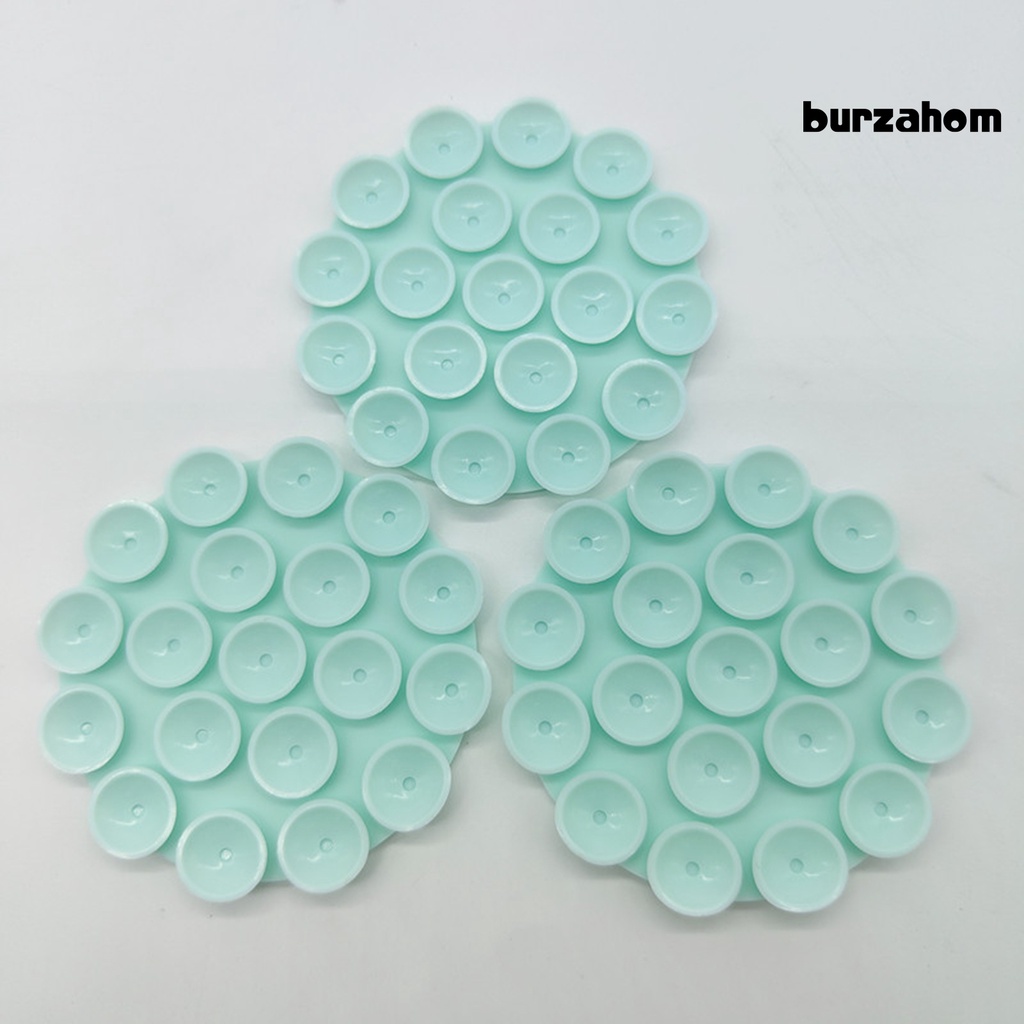 [BU] Giá Đỡ Điện Thoại Silicon Một Mặt Có Giác Hút Mạnh Chống Rơi Vỡ 19 Hạt Có Giác Hút Chắc Chắn Dành Cho Xe