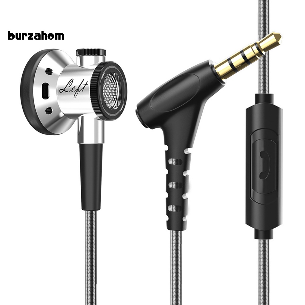 Tai Nghe Nhét Tai Có Dây 3.5mm Bur 20-20000Hz