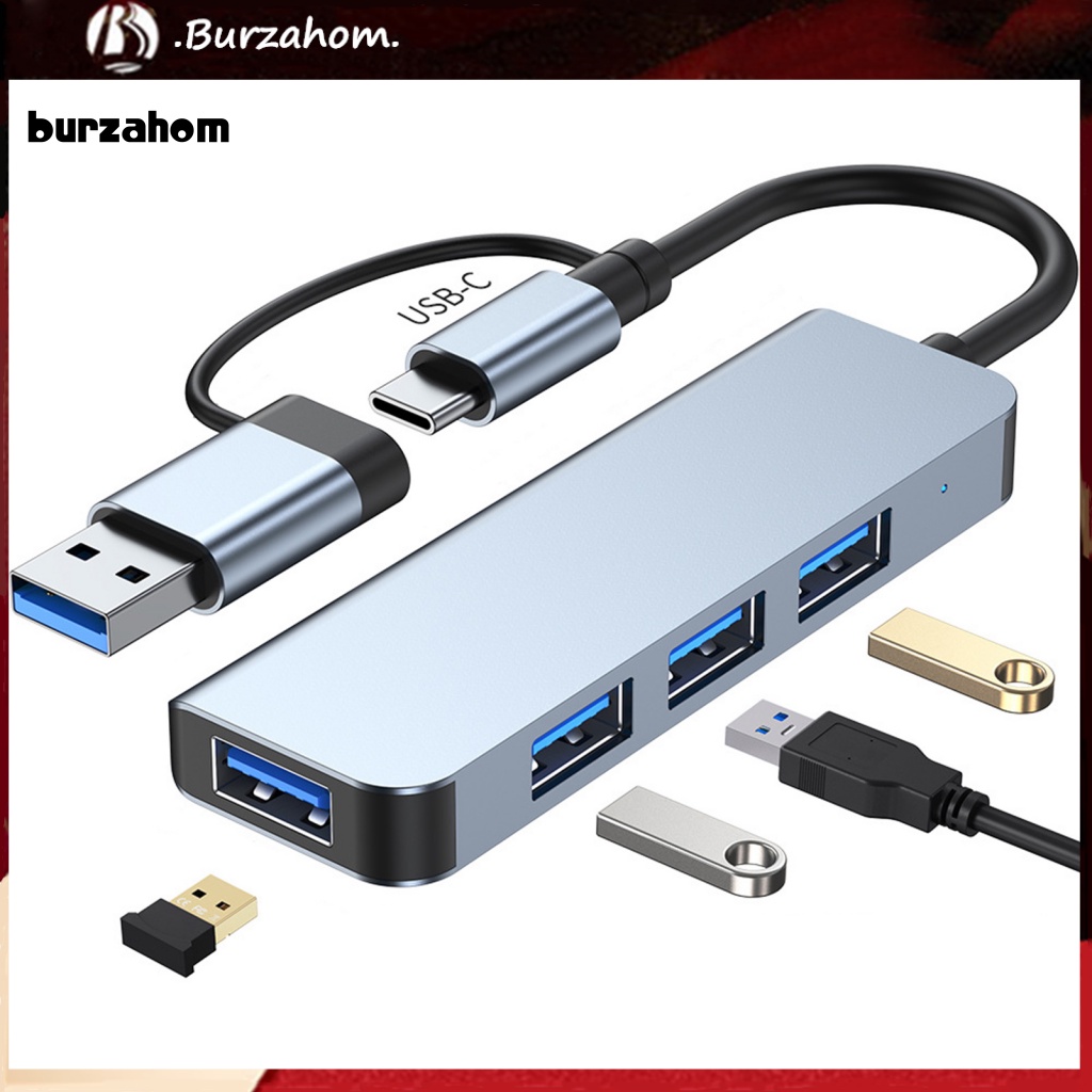 Bộ Chia Cổng USB 5 Trong 1 Đa Năng Cho Notebook