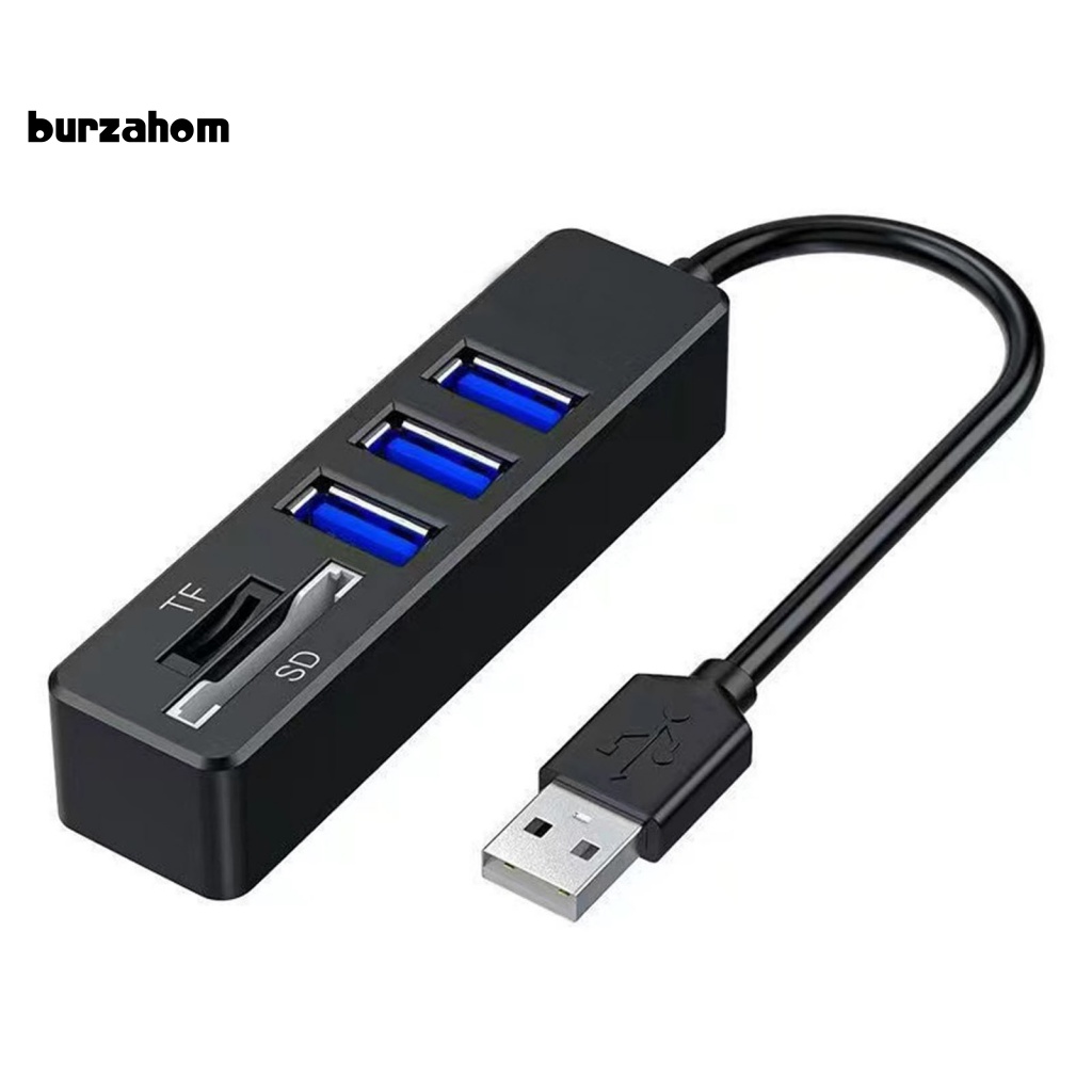 Bộ Chia Cổng USB 2.0 Kiêm Đầu Đọc Thẻ Nhớ SD-Card / TF Đa Năng Tiện Dụng