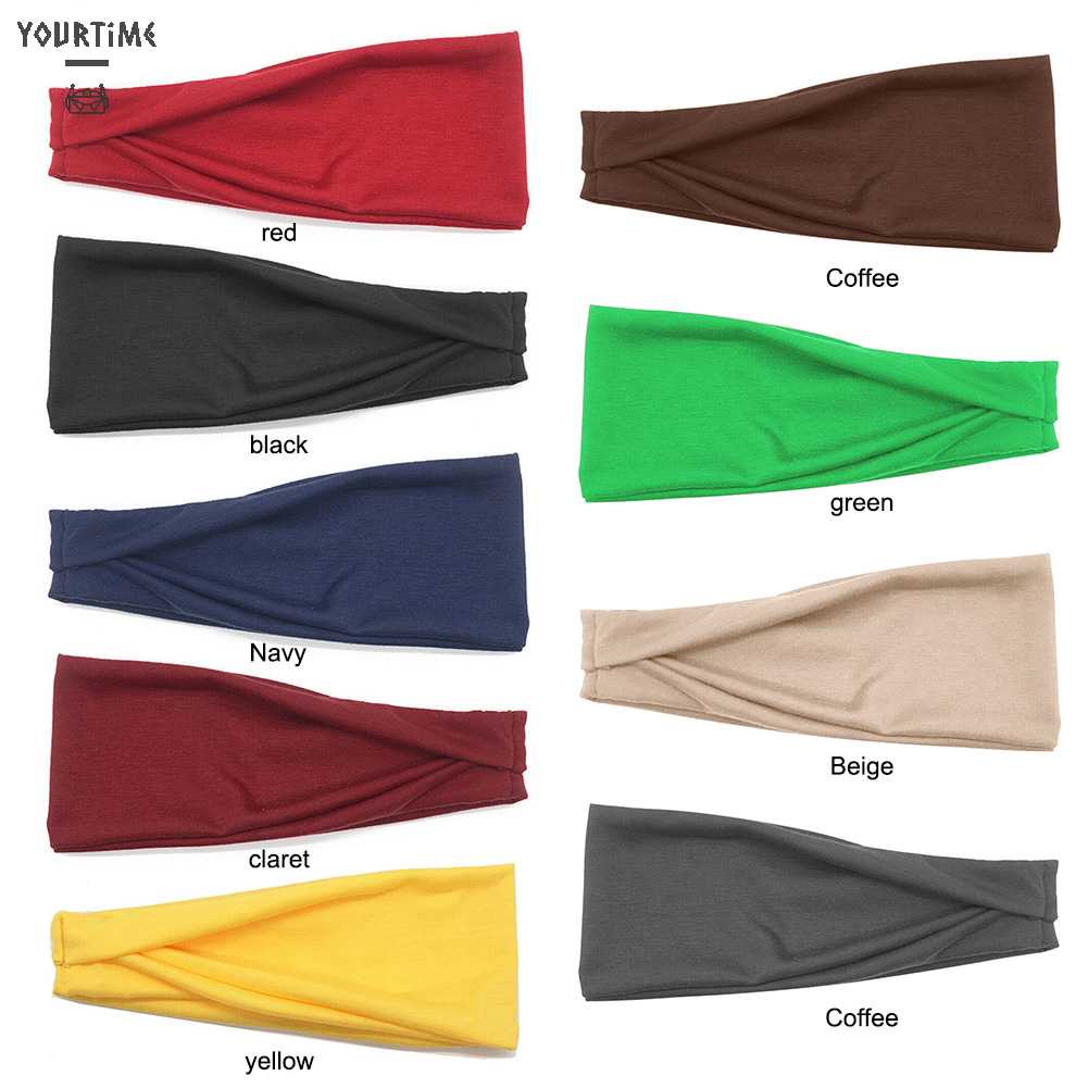 Băng Đô Cài Tóc Co Giãn Chống Trượt Khi Tập Thể Thao