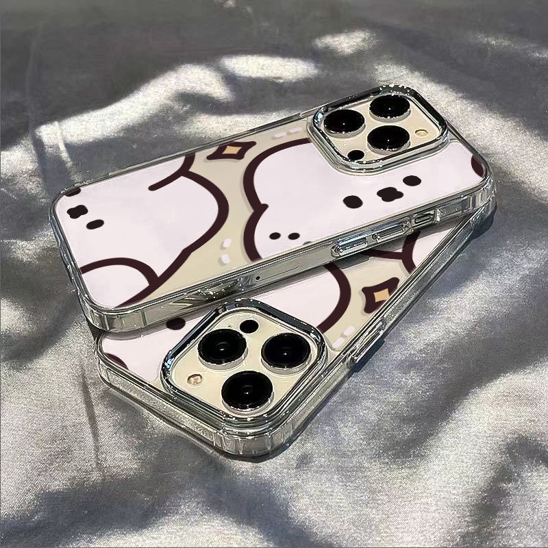 ✅Ốp Điện Thoại Dẻo Họa Tiết Chú Thỏ Dễ Thương Chống Sốc Cho Iphone12Max7 13 8 H2KI 14pro 14pro