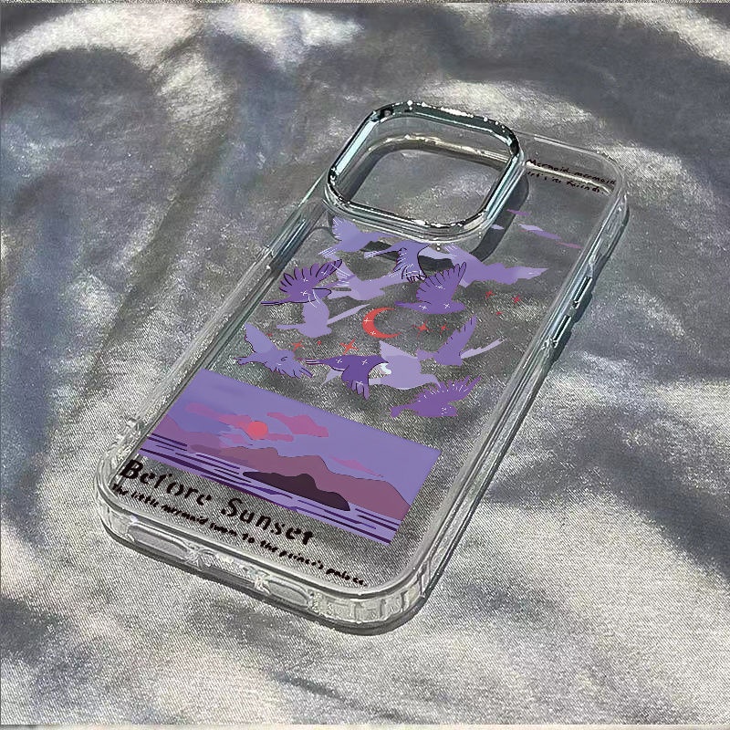 ✅Ốp Điện Thoại Mềm Chống Sốc Hình Chim Bồ Câu Cho Iphone 814pro plus 12 11 / 13 max7ins Z2ST