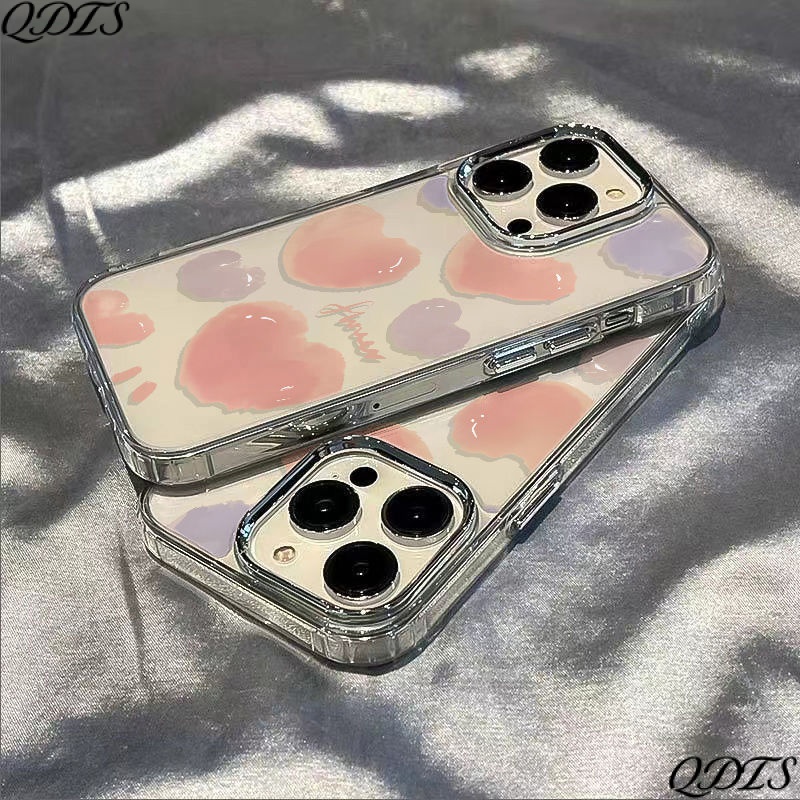 ✅Ốp Điện Thoại Mềm Chống Sốc In Hình Trái Tim Cho Iphone plus max / iPhone1213 118 714pro F9XB