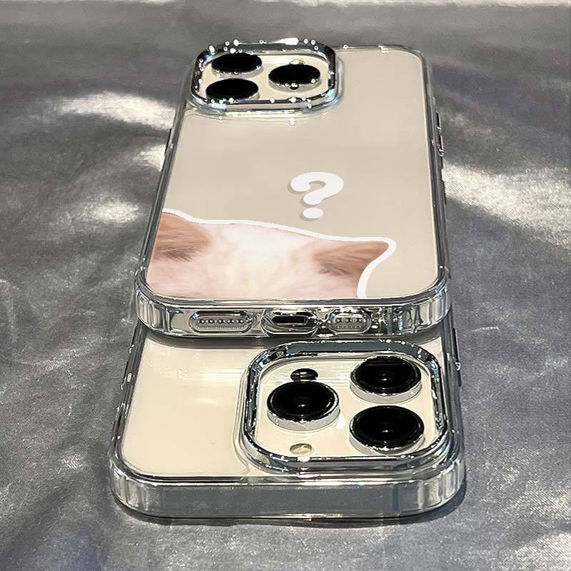 ✅Ốp Điện Thoại Mềm Chống Sốc Hình Mèo Trắng / 8In Cho Iphone12 11xs13 14promax7 4ZF5