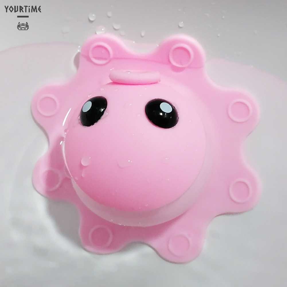 Nắp Đậy Cống Thoát Nước Bồn Tắm Bằng Silicone Hình Bạch Tuộc