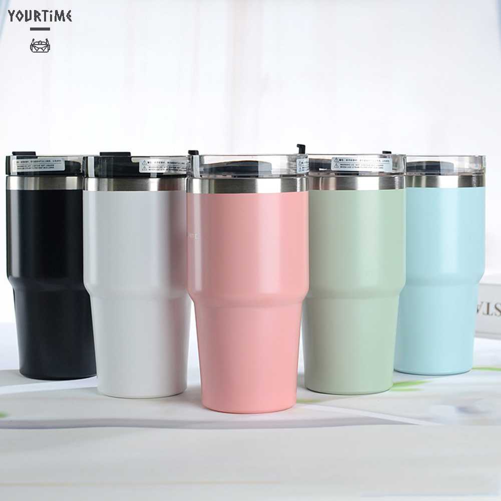 Bình Nước Cách Nhiệt Bằng Thép Không Gỉ 304 Hai Lớp Dung Tích 20oz