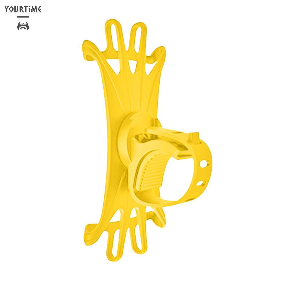 Giá Đỡ Điện Thoại Bằng Silicon Gắn Xe Đạp Tiện Dụng