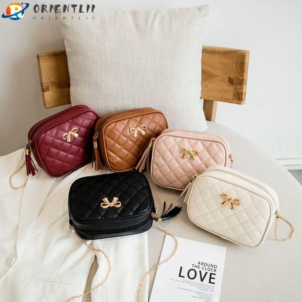 Túi Đeo Chéo Da PU Họa Tiết Thêu Sang Trọng Cho Nữ