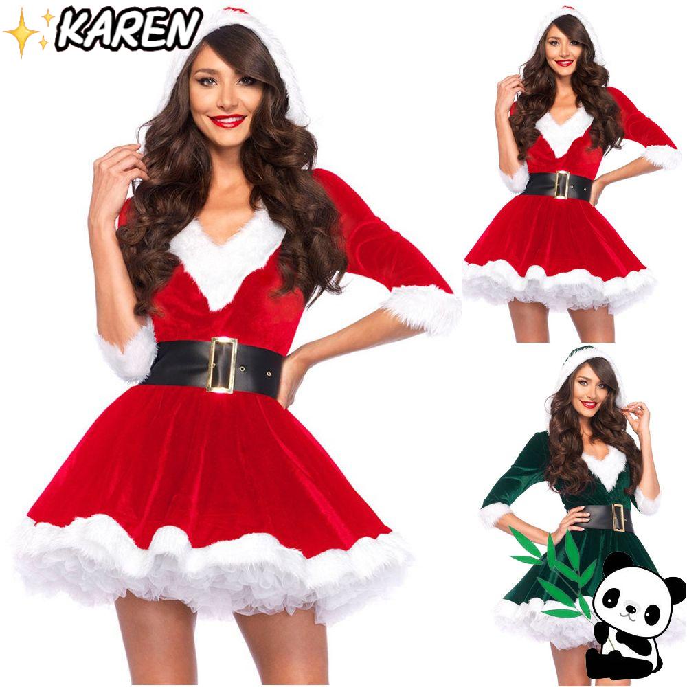 Đầm Mini Chủ Đề Giáng Sinh Ngọt Ngào Cho Nữ