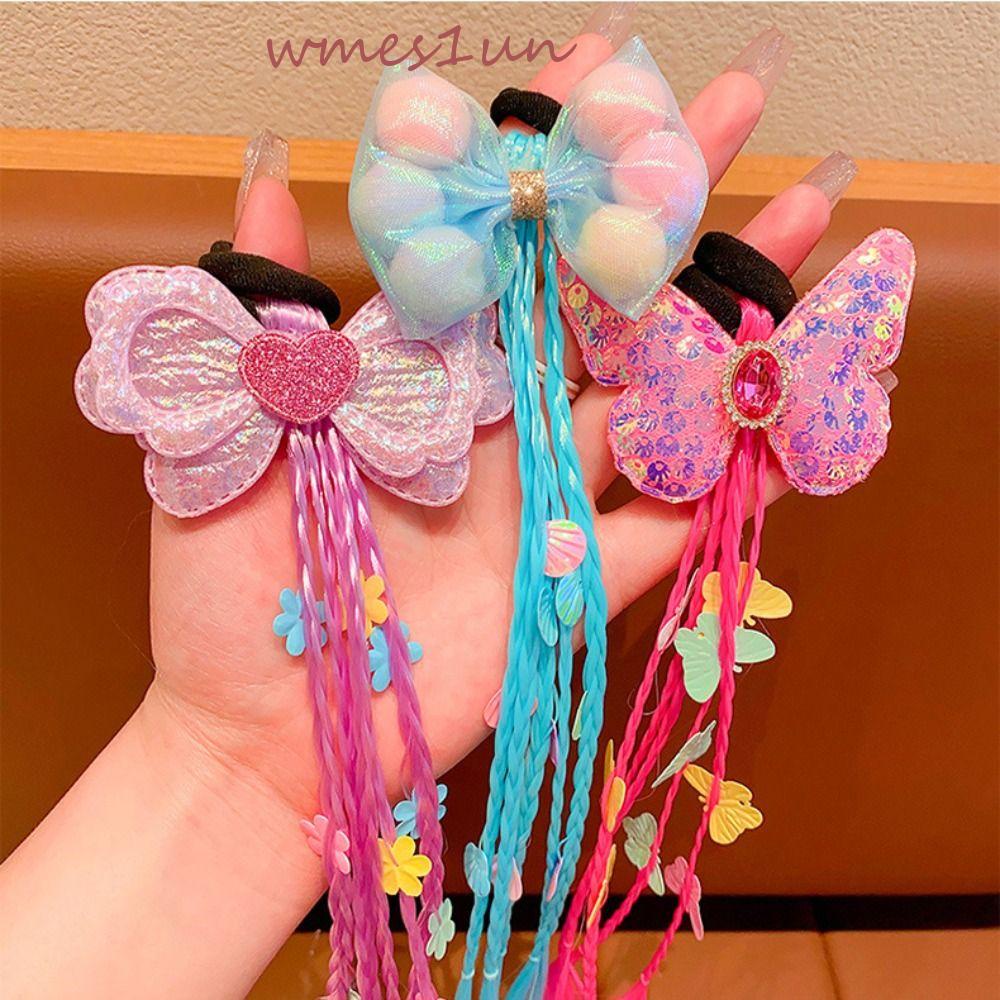 Dây Buộc Tóc Đuôi Ngựa Co Giãn Kiểu Hoạt Hình 15H Chất Lượng Cao Cho Bé Gái