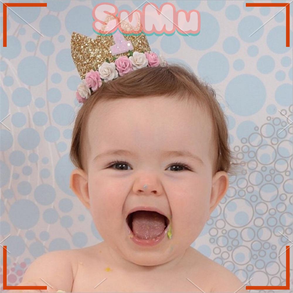 Băng Đô Hoa Mềm Mại Thoải Mái Phù Hợp Với Mọi Kích Cỡ Cho Bé