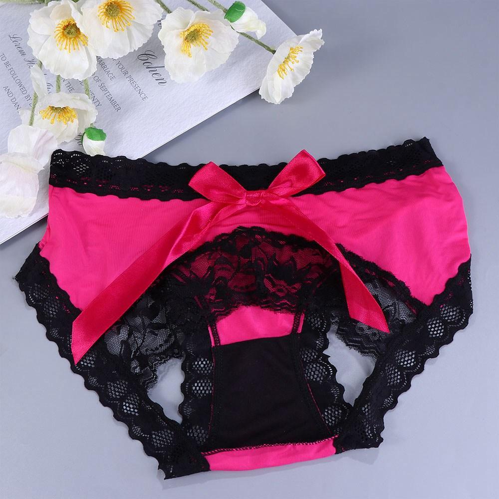 Quần Lót Spandex Ren Mỏng Gợi Cảm Cho Nữ