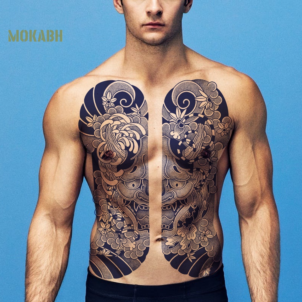 Miếng Dán Hình Xăm Chiết Xuất Thảo Dược Chống Nước Lâu Trôi Không Gây Kích Ứng Nhanh Chóng Cho Unisex