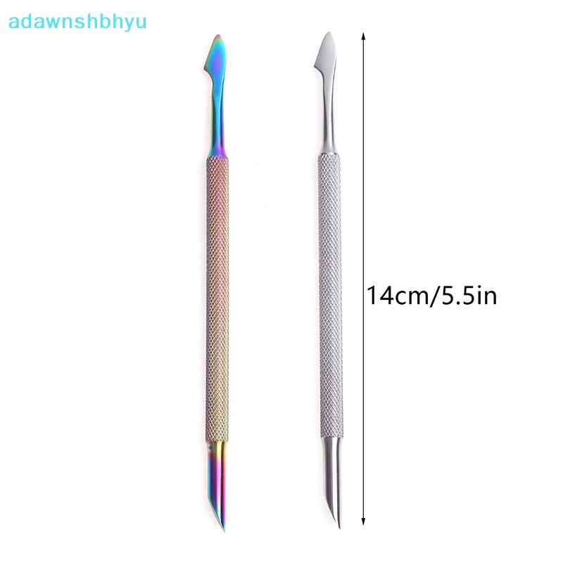 Muỗng Hai Đầu Bằng Thép Không Gỉ Dùng Để Trang Trí Móng Nghệ Thuật