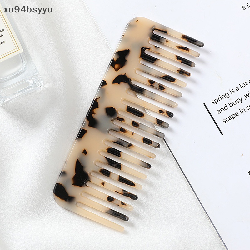 1 Lược Chải Tóc xo94bsyyu Tạo Kiểu Tóc Acetate Nhiều Màu Sắc Phong Cách Hàn Quốc