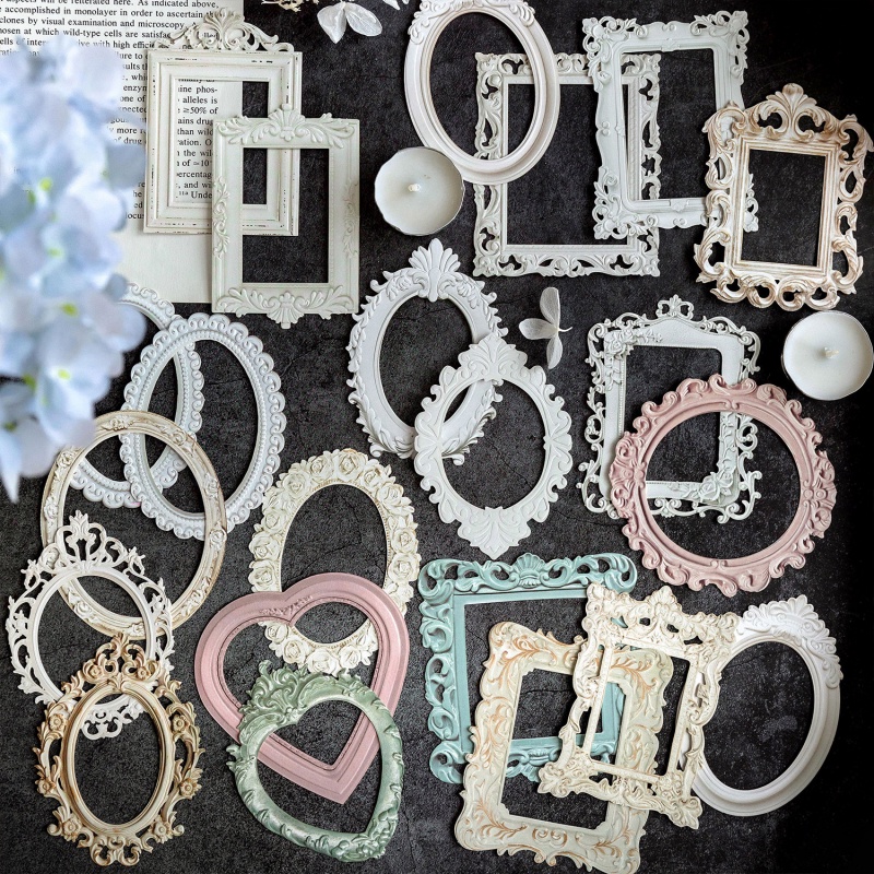 Bộ 10 Sticker Giấy Cassia Dùng Để Trang Trí Sổ Tay