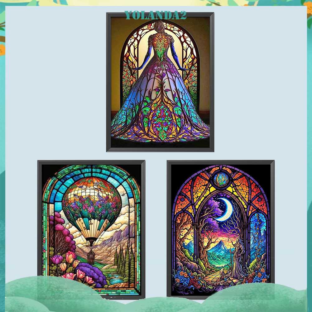 Tranh Đính Đá Kim Cương Toàn Bộ 5D DIY Hình Vẽ Nghệ Thuật Trang Trí Nhà Cửa