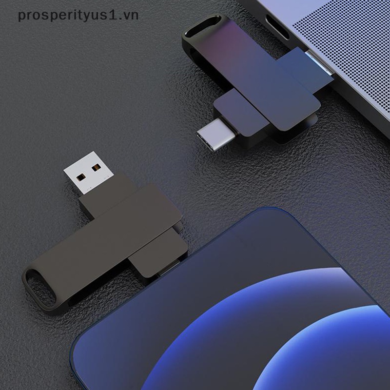 Ổ Đĩa Flash Hai Cổng USB Type c USB2.0 Hiệu Suất Cao Cho Điện Thoại Di Động / Máy Tính