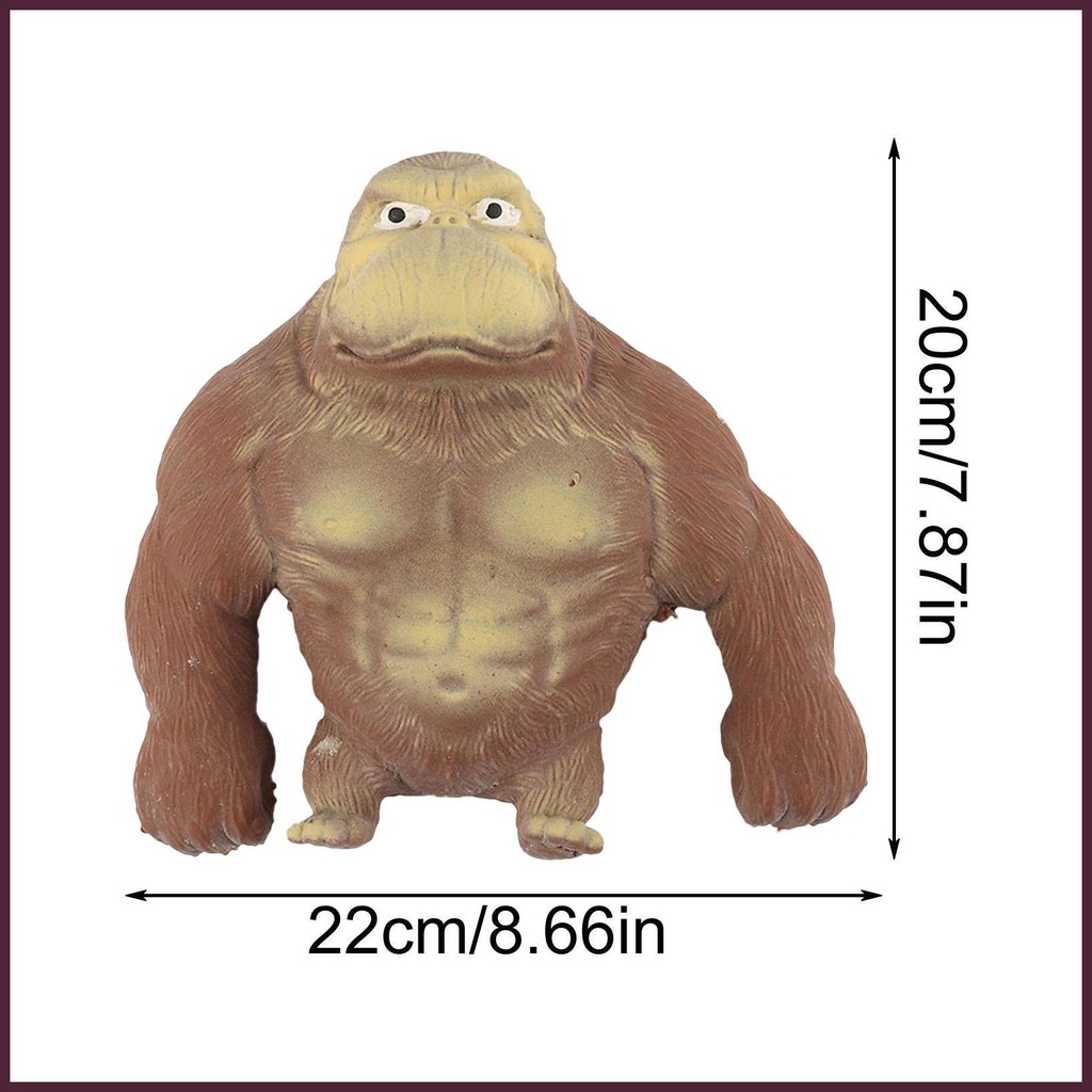 Đồ Chơi Con Khỉ Bằng Cao Su Mềm Co Giãn Tốt Dành Cho Phòng Ngủ