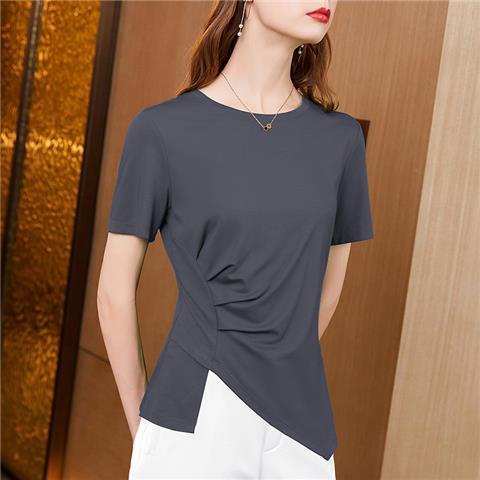 Áo Thun Tay Ngắn Thiết Kế Mới Thời Trang Mùa Hè Dành Cho Nữ