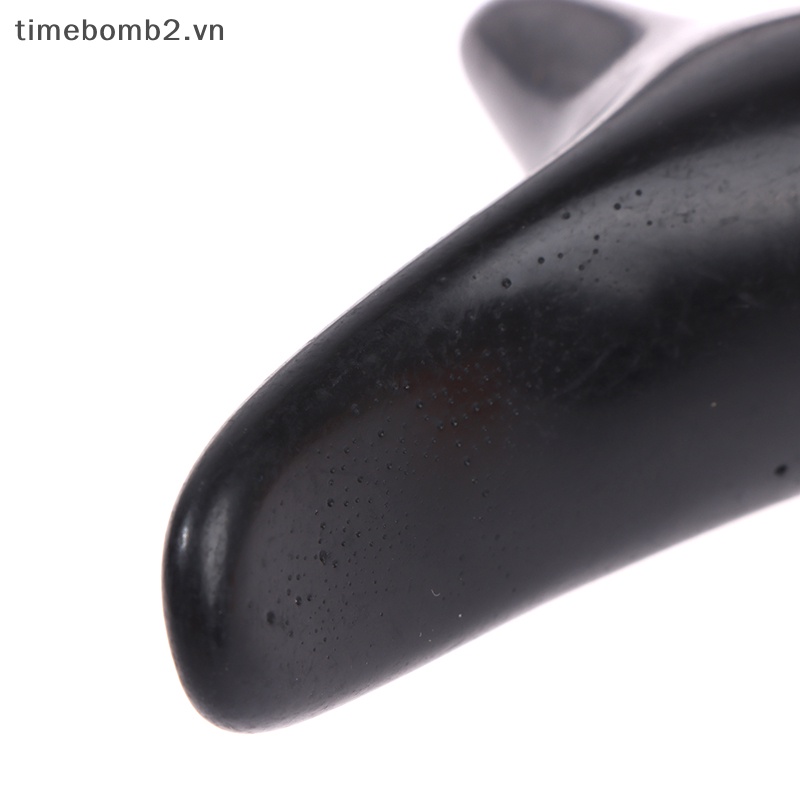 {Timebomb} Dụng Cụ Châm Cứu Shiatsu Mát Xa Chân Bằng Nhựa Resin Hổ Phách Hình Tam Giác