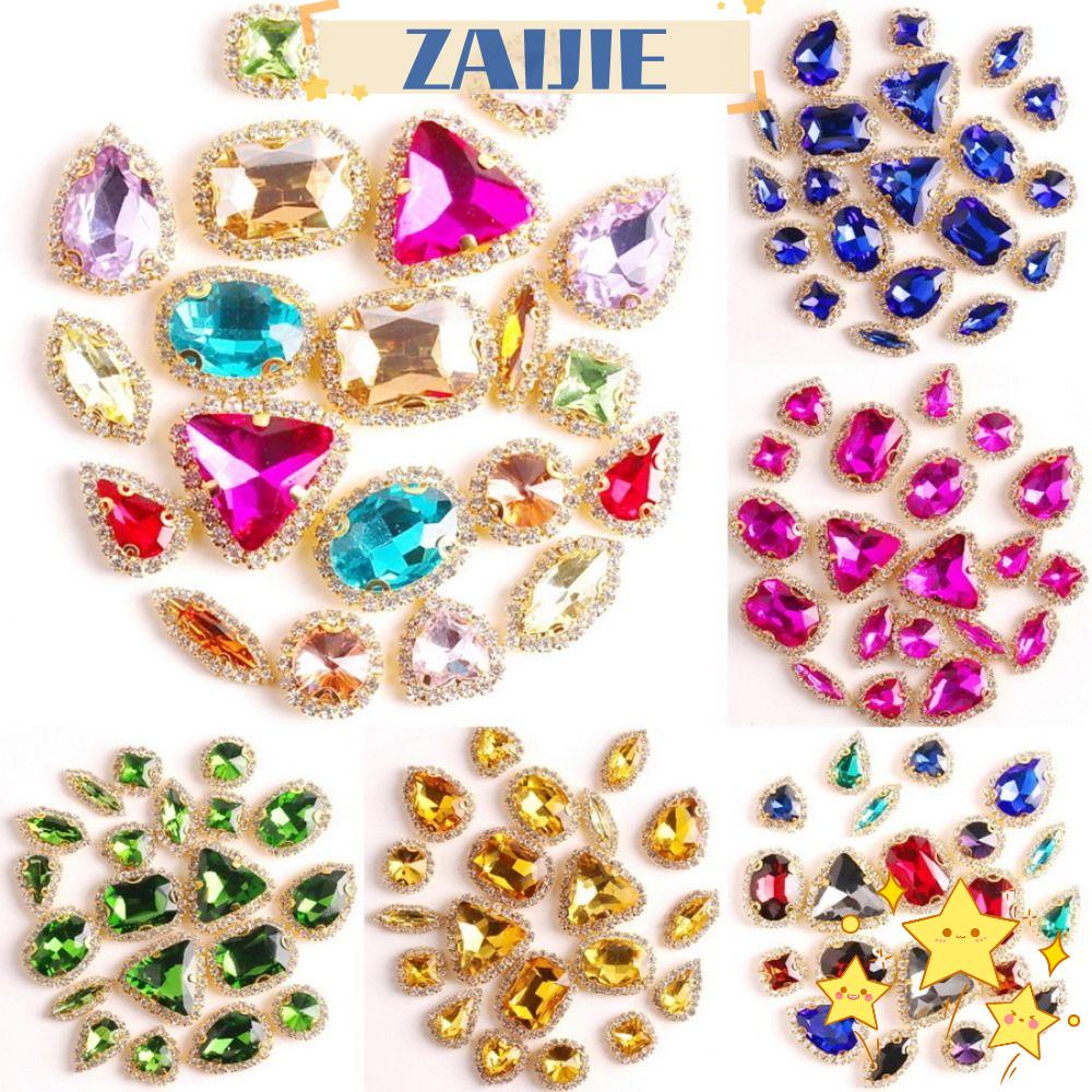 Zaijie24 hạt.Cài Đặt Loại Hoa Hướng Dương DIY Trang Trí Cho 10 Hình Dạng