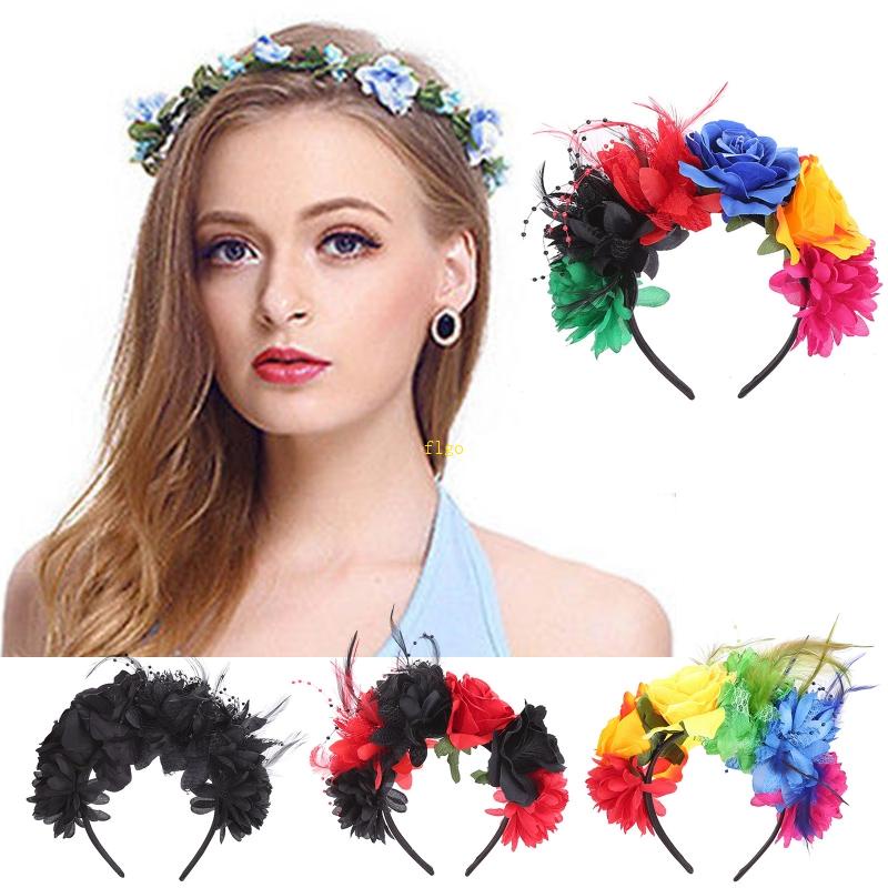 Cài Tóc Hình Hoa Nhiều Màu Sắc Thời Trang Dành Cho Nữ